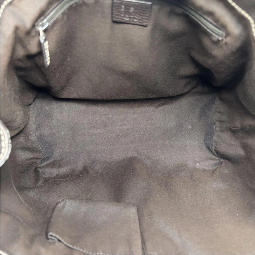 Gucci Brown Monogram Tote Bag - Picture 10 of 16